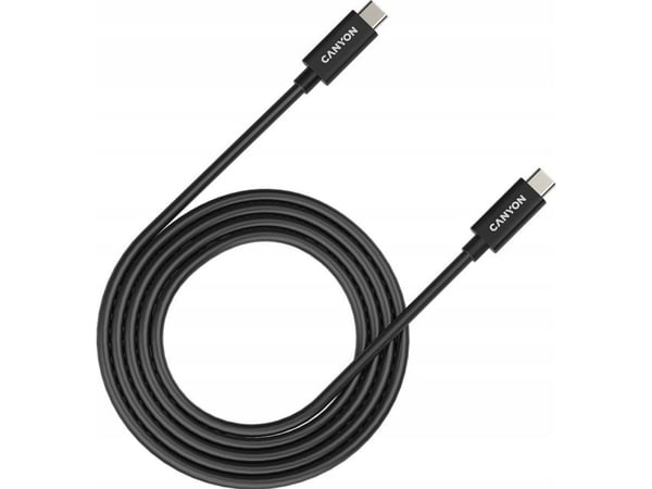 Canyon CNS-USBC42B, 2 m, USB C, USB C, 20000 Mbit/s, Lajittelu