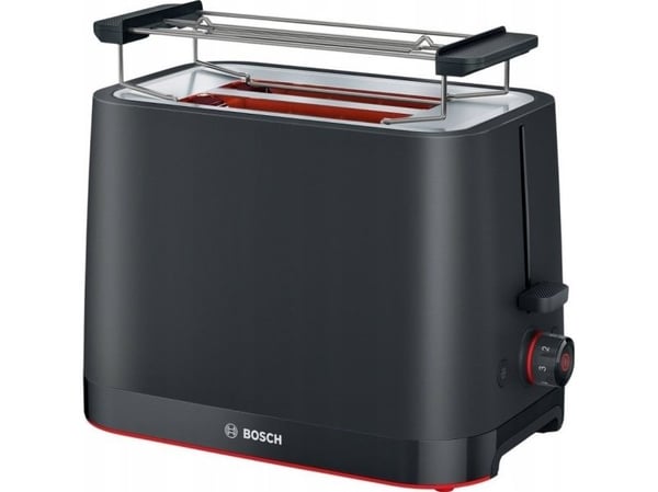 Bosch MyMoment TAT3M123 - Brødrister - 2 skive - 2 Spor - svart
