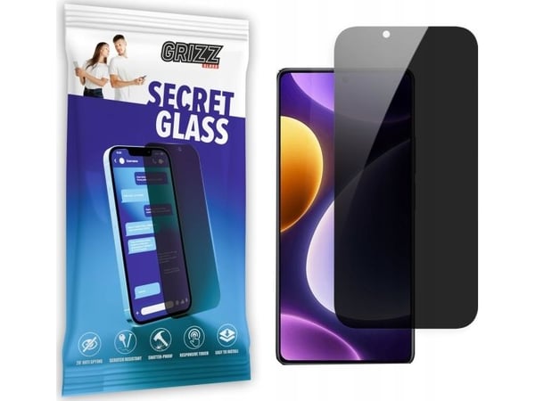 GrizzGlass Privacy Glass GrizzGlass SecretGlass Xiaomi Redmi Note 12 Turbo