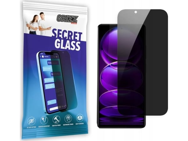 GrizzGlass Privacy Glass GrizzGlass SecretGlass Xiaomi Redmi Note 12 Explorer