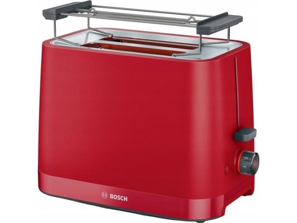 Bosch MyMoment TAT3M124 - Brødrister - 2 skive - 2 Spor - dyp rød