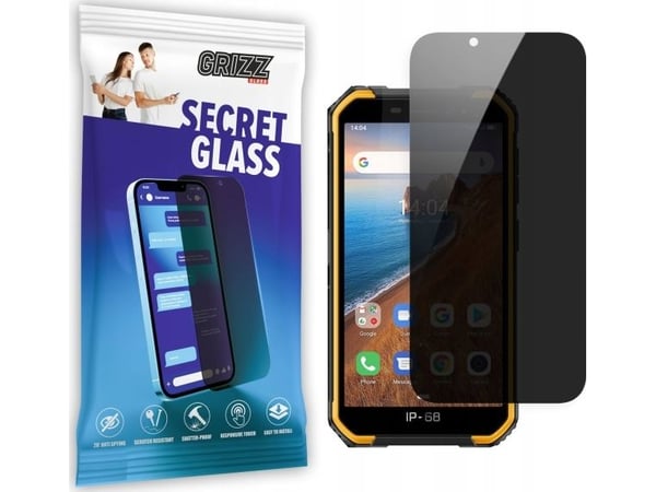 GrizzGlass privatlivsbeskyttelsesglass GrizzGlass SecretGlass til Ulefone Armor X6