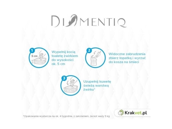 DIAMENTIQ Neutral - Kattegrus - 30 l
