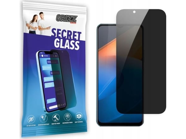 GrizzGlass SecretGlass Vivo IQOO Z6x - personvernskjermbeskytter