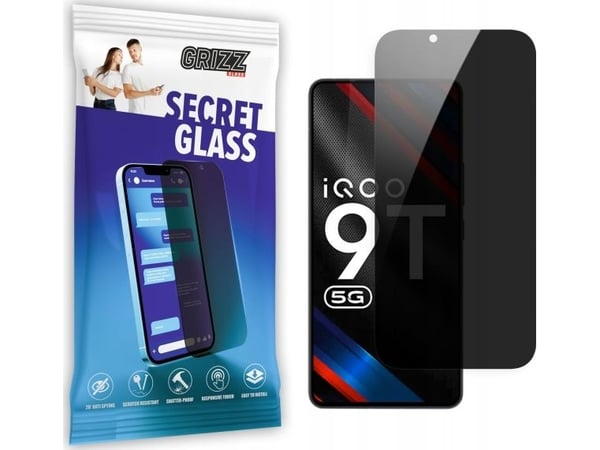 GrizzGlass SecretGlass Vivo IQOO 9T (personvern-/skjermbeskyttelsesglass)