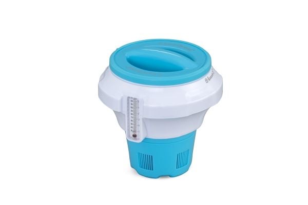 Bestway 58701 / 23, klordispenser, blå, vit, rund, °C, °F, 7,6 cm, 175 mm