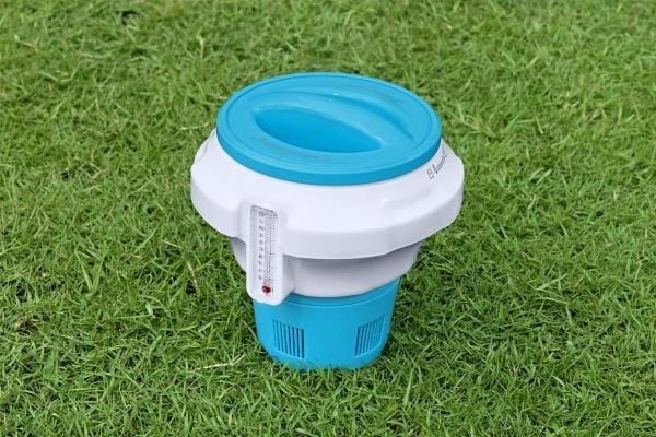 Bestway 58701 / 23, klordispenser, blå, vit, rund, °C, °F, 7,6 cm, 175 mm