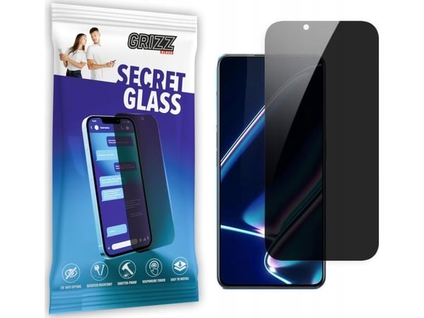 GrizzGlass SecretGlass privatlivsbeskyttelsesglass til Realme GT Neo5 SE