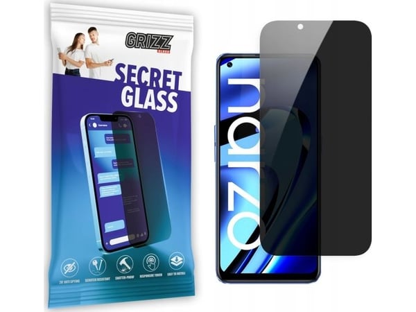GrizzGlass Privacy Glass GrizzGlass SecretGlass Realme Narzo 50 Pro 5G