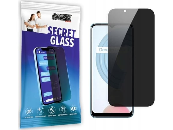 GrizzGlass personvernskjerm GrizzGlass SecretGlass til Realme C21