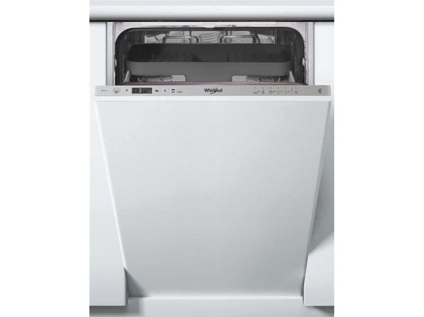Whirlpool WSIC 3M27 C - Oppvaskmaskin - innebygd - Nisje - bredde: 45 cm - dybde: 56 cm - høyde: 82 cm - sølv