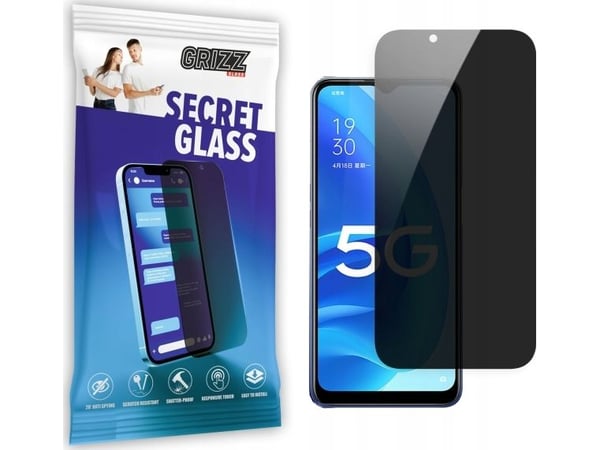 GrizzGlass personvernskjerm GrizzGlass SecretGlass Oppo A55s