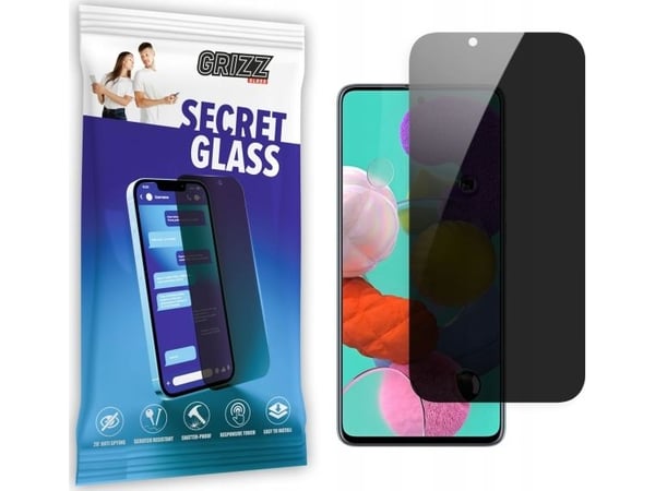 GrizzGlass SecretGlass beskyttelsesglass til Samsung Galaxy A51