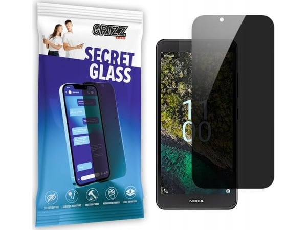 GrizzGlass personvernskjerm GrizzGlass SecretGlass til Nokia C100