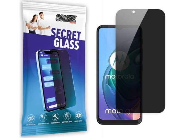 GrizzGlass Privacy Glass GrizzGlass SecretGlass Motorola Moto G10
