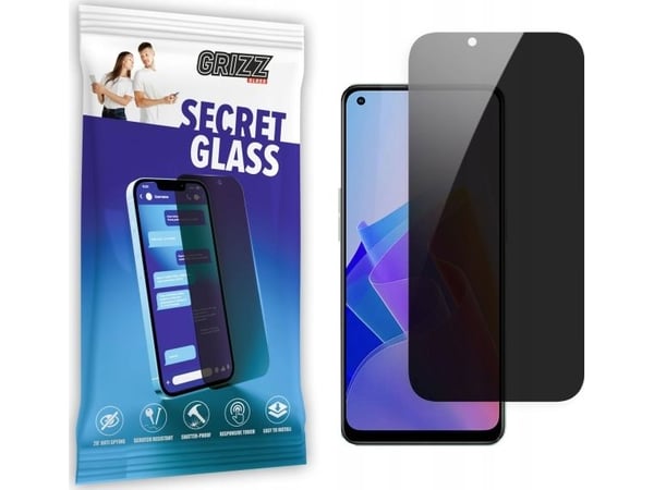 GrizzGlass personvernskjermglass GrizzGlass SecretGlass til Oppo Reno 7 Lite
