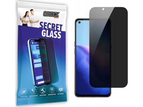 GrizzGlass personvernskjerm SecretGlass til Oppo Reno 5 4G