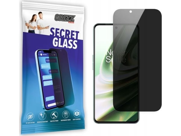 GrizzGlass SecretGlass personvernskjermglass til OnePlus 10T