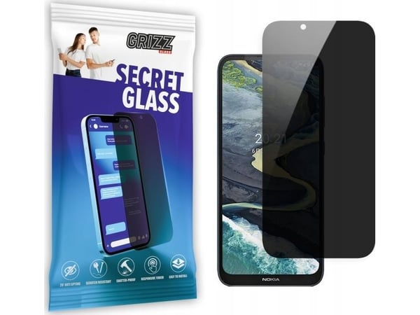 GrizzGlass Privacy glass GrizzGlass SecretGlass Nokia C20 Plus
