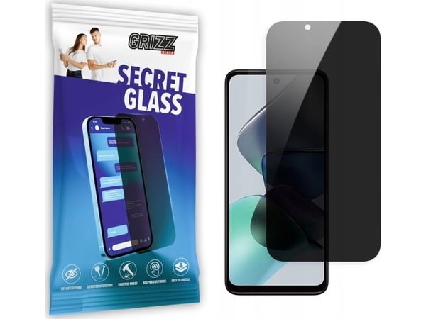 GrizzGlass SecretGlass personvernskjermbeskytter til Motorola Moto G60