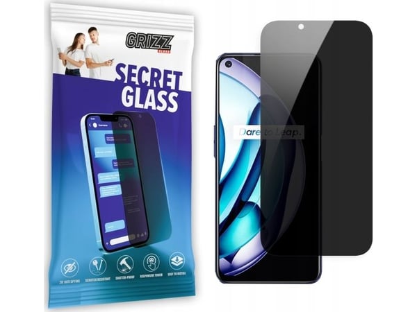 GrizzGlass integritetsglas GrizzGlass Secret för Realme 8 4G