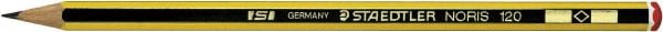 Staedtler Noris, B, Svart, Gul, PEFC, 2 mm, 12 styck, Tyskland