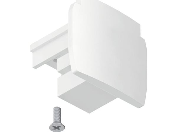 Paulmann 91383, Endestykke, Hvit, Plast, 35 mm, 31,5 mm, 32,5 mm