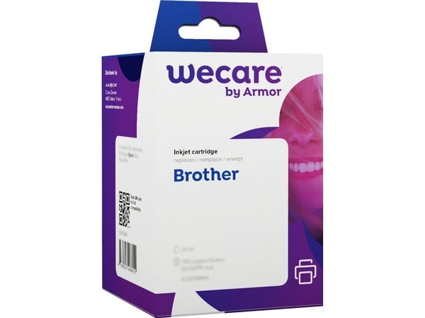 Wecare K10388W4, Musta, Syaani, Magenta, Keltainen, 12 ml, 6 ml, 4 kpl, Monipakkaus
