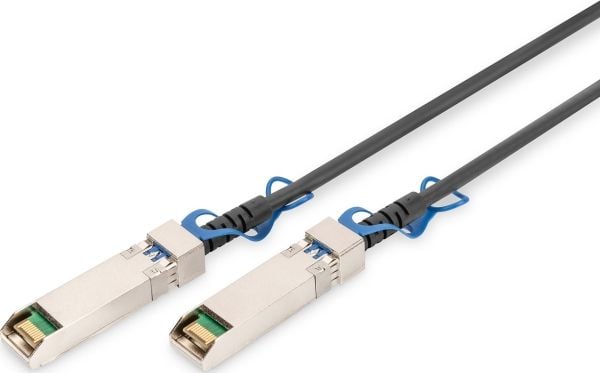 DIGITUS - Direkte 25GBase-koblingskabel - SFP28 (hann) til SFP28 (hann) - 2 m - skjermet dobbelaksial - SFF-8432 - passiv