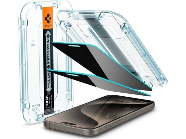 Spigen AGL06874, Apple, iPhone 15 Pro Max, Reptålig, Transparent, 1 styck