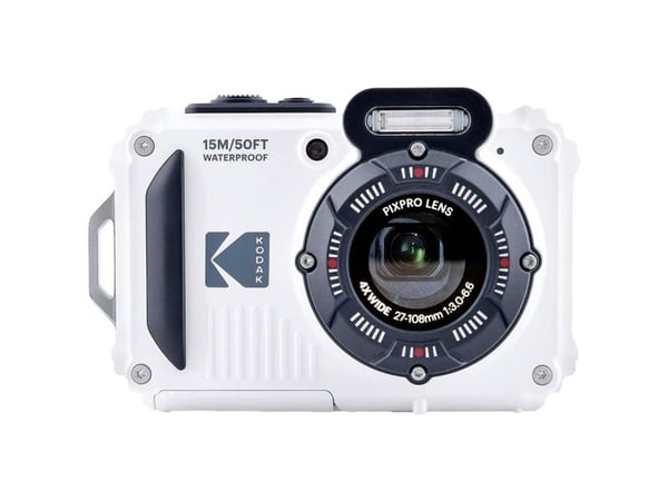 Kodak PIXPRO WPZ2, 16,76 MP, 4608 x 3456 piksler, BSI CMOS, 4x, Full HD, Rød