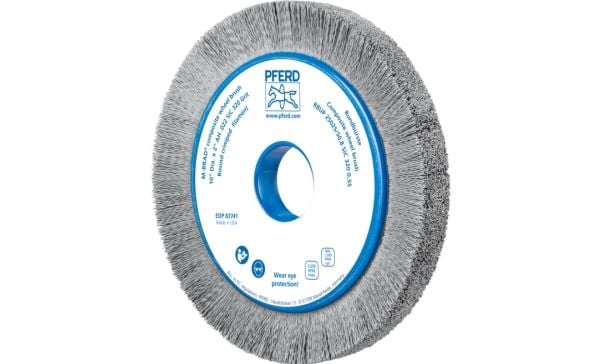 PFERD 79183741, Slipebørste, Universell, Silisiumkarbid, 3600 RPM, Rund, 5,08 cm