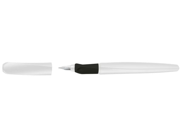 Pelikan 824590, Hvit, Patronpåfyllingssystem, Blå, Rustfritt stål, Ambidextrous, Tyskland