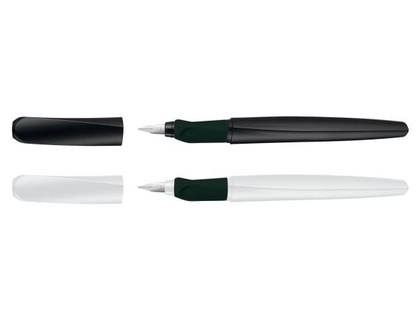 Pelikan 824590, Hvit, Patronpåfyllingssystem, Blå, Rustfritt stål, Ambidextrous, Tyskland