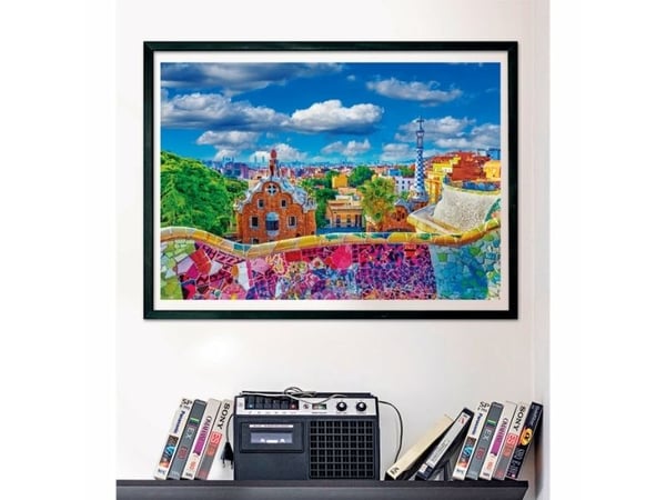 Clementoni CLE puslespill 1000 HQ Park Guell Barcelona 39744