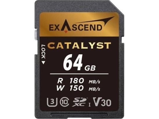 ExAscend Catalyst SDXC 64 GB Class 10 UHS-I/U3 V30 (EX64GSDU1)