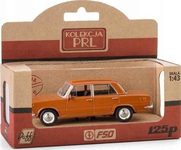 Daffi PRL-kjøretøy Fiat 125p, brun