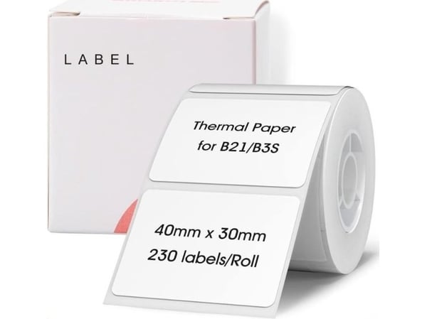 NiiMbot hvit 230 stk. A2A88608401 pris-/navneetiketter (A2A88608401)