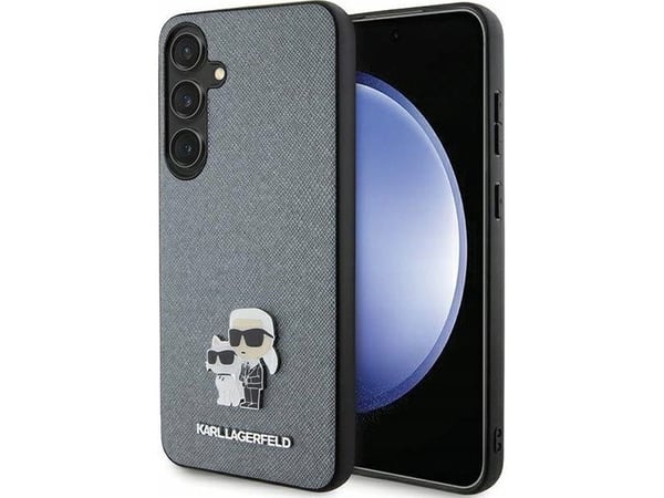 Karl Lagerfeld KARL LAGERFELD SAM S24+ SAFFIANO KC PIN KLHCS24MPSAKCMPG GRÅ Karl Lagerfeld KARL LAGERFELD SAM S24+ SAFFIANO KC PIN KLHCS24MPSAKCMPG GRÅ