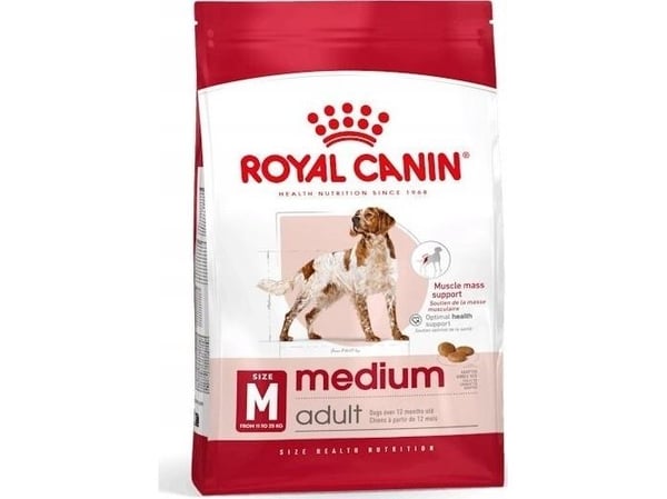 ROYAL CANIN Adult Medium - tørfoder til hunde - 4kg