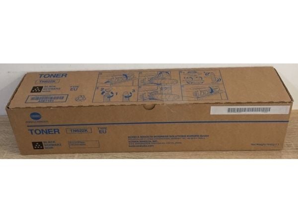 Konica Minolta TN-622K - Svart - original - tonerpatron (alternativ for: Konica Minolta TN622K) - for AccurioPress C6085