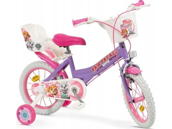 Børnecykel 14" Paw Patrol Lilla 1480 Pige TOIMSA