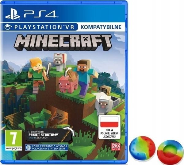 Sony Gra playstation 4 minecraft starter samling oppdatering