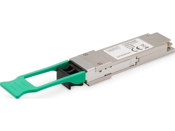 DIGITUS DN-81630 - QSFP28-sender-/mottakerenhet - 100GbE - 100GBase-CWDM4 - MTP/MPO-multimodus - opp til 100 m - 850 nm