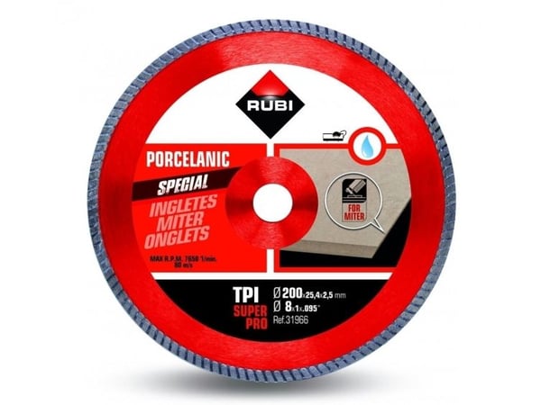 RUBINU skivblad för gräs/ogräs TPI 250 SUPERPRO