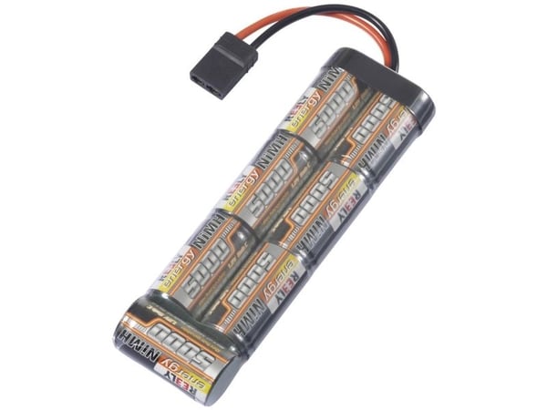 Reely modellbygg akkupakke (NiMH) 8,4 V 5000 mAh antall celler: 7 Sub-C Traxxas-kontakt (RE-7856811)