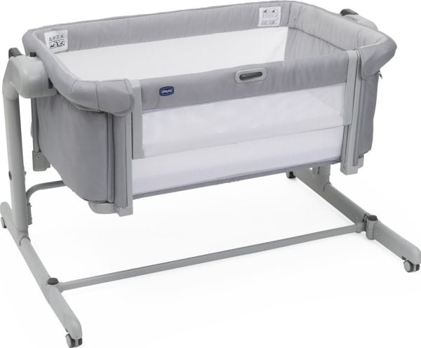 Chicco Next2Me Magic EVO Grey Mist sideseng