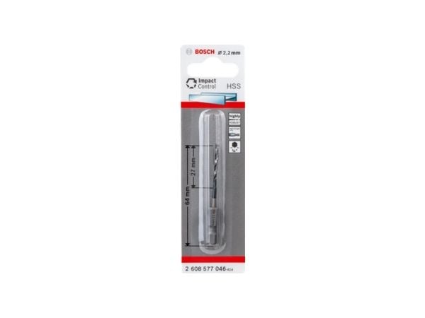 Bosch borr för metall, sexkant 8,0 mm