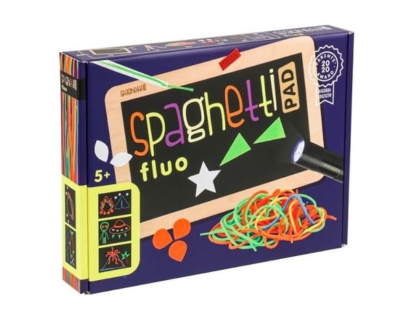 Kurvsett spaghetti fluo