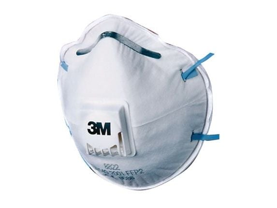 3M säkerhetsmask 8822 - FFP2 m/ventil, 10-pack